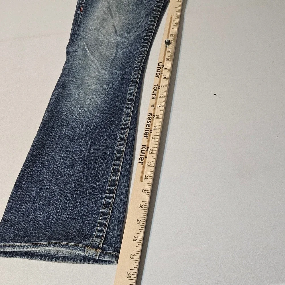 True Religion Billy Flap Pockets Men Jeans Blue Denim 31x29